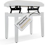 Subzonal - banquette de piano en blanc brillant Subzonal - banquette de piano en blanc brillant