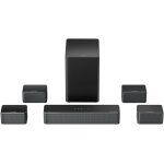 Subzonal - barre de son 7. 1, systme de son surround virtuel pour tv, contrle par app, 4 enceintes ...