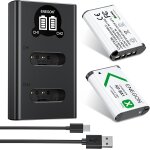 Subzonal - batterie enegon np - bx1 (pack de 2 1300mah) et kit de chargeur lcd compatibles avec sony ... Subzonal - batterie enegon np - bx1 (pack de 2 1300mah) et kit de chargeur lcd compatibles avec sony ...