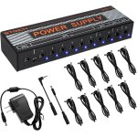 Subzonal - bloc d'alimentation pour pédale de guitare, 10 sorties cc isolées pour pédale d'effet 9 v ... Subzonal - bloc d'alimentation pour pédale de guitare, 10 sorties cc isolées pour pédale d'effet 9 v ...
