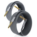 Subzonal - câble stéréo audio jack 6, 35 mm (3m / 2 pack) cordon coudé instrument trs 1 / 4 mâle vers ... Subzonal - câble stéréo audio jack 6, 35 mm (3m / 2 pack) cordon coudé instrument trs 1 / 4 mâle vers ...
