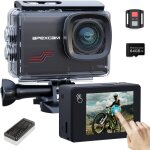 Subzonal - camra sport 4k 60fps 64mp camra etanche 40m action cam wifi avec micro sd 64gb ecran tactile ...