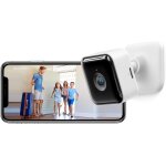 Subzonal - camera surveillance interieur maison wifi 1080p avec vision nocturne infrarouge et audio bidirectio ...