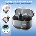 Subzonal - coque pour samsung galaxy buds 3 pro / buds 3 femme homme, etui antichoc en tpu souple, supportant ... Subzonal - coque pour samsung galaxy buds 3 pro / buds 3 femme homme, etui antichoc en tpu souple, supportant ...