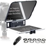 Subzonal - desview t3 téléprompteur pour ipad / tablettes jusqu'à 11 avec télécommande, verre optique ... Subzonal - desview t3 téléprompteur pour ipad / tablettes jusqu'à 11 avec télécommande, verre optique ...