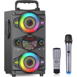 Subzonal - enceinte bluetooth 60 w portable sans fil - grande bote de son stro puissante - pour l'extrieur ...