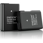 Subzonal - enegon 2x en - el14 batterie rechargeable li - ion pour appareil photo numrique nikon en ...