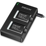 Subzonal - enegon nb - 13l bloc batterie de remplacement (2 paquets) et chargeur dual pour canon powershot ... Subzonal - enegon nb - 13l bloc batterie de remplacement (2 paquets) et chargeur dual pour canon powershot ...