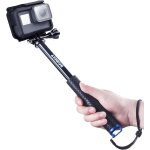 Subzonal - homeet 49cm perche selfie pour camra d'action selfie stick tlescopique perche etanche pour ...