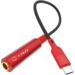 Subzonal - j&d cble adaptateur audio stro 6, 35mm trs femelle vers usb c avec tressage en nylon pour ...