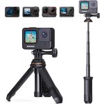 Subzonal - k&f concept trpied  selfie 33cm, mini trpied avec ple tlescopique, perche selfie portable, ...