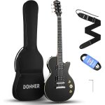 Subzonal - kit guitare electrique noir, pack guitare electrique lp 39 pouces avec sac, sangle, câble ... Subzonal - kit guitare electrique noir, pack guitare electrique lp 39 pouces avec sac, sangle, câble ...