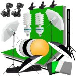 Subzonal - kit studio photo et éclairage, abeatstudio 2m x 3m système de support de toile de fond, 2x ... Subzonal - kit studio photo et éclairage, abeatstudio 2m x 3m système de support de toile de fond, 2x ...