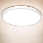 Subzonal - led plafonnier Ø22cm, plafonier led 4000k 18w 1600lm plafonnier chambre luminaire cuisine ... Subzonal - led plafonnier Ø22cm, plafonier led 4000k 18w 1600lm plafonnier chambre luminaire cuisine ...