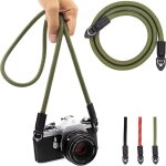 Subzonal - lens - aid bandoulire en corde, courroie de cou pour appareil photo, idale pour les camras ...