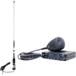 Subzonal - pack station radio cb escort hp 6500 asq, gain rf, 4w, 12v + antenne cb pni s75 avec cble ...