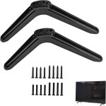 Subzonal - pied de tv universel, compatible avec la plupart des tlviseurs de 20  65 pouces, espacement ...