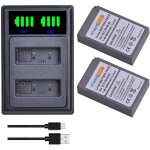Subzonal - powertrust ps - bls5 bls - 50 bls - 5 chargeur de batterie pour olympus e - m10 mark ii, om ...