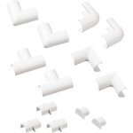 Subzonal - raccords à clipser pour goulotte moulure 20x10mm, joindre plusieurs goulottes de 20x10mm - ... Subzonal - raccords à clipser pour goulotte moulure 20x10mm, joindre plusieurs goulottes de 20x10mm - ...