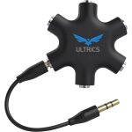 Subzonal - répartiteur audio 5 casques, 3, 5 mm mâle à femelle multi ecouteurs stéréo séparateur adaptateur, ... Subzonal - répartiteur audio 5 casques, 3, 5 mm mâle à femelle multi ecouteurs stéréo séparateur adaptateur, ...