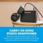 Subzonal - sh100 casque supra - auriculaire ferm serre - tte rembourr cble dtachable 3m jack 3. ...