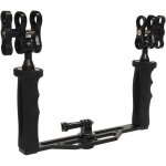 Subzonal - shoot handheld stabilizer dual hand grip pour gopro 13 / 12 / 11 / 10 / 9 / 8 / 7 camras ...