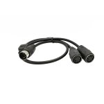 Subzonal - sinloon midi din 5 broches câble adaptateur y répartiteur, midi 5 broches mâle vers double ... Subzonal - sinloon midi din 5 broches câble adaptateur y répartiteur, midi 5 broches mâle vers double ...