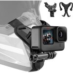 Subzonal - support de casque de moto menton pour gopro hero 13 12 11 10 9 8 7 max insta360 x5 x4 x3 ace ...