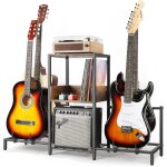 Subzonal - support guitare a 4 niveaux pour guitare acoustique, electrique, basse, stand guitare support ... Subzonal - support guitare a 4 niveaux pour guitare acoustique, electrique, basse, stand guitare support ...