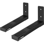 Subzonal - supports muraux pour haut - parleurs réglables bras en acier extensibles lot de 2 Subzonal - supports muraux pour haut - parleurs réglables bras en acier extensibles lot de 2