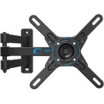Subzonal - support mural tv 17 - 42 pouces avec extra long bras, accroche tv orientable et inclinable, ...