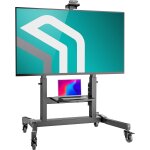 Subzonal - support tv roulettes professionnel pour 50 - 100 pouces tv, meuble tv sur roulettes poids ... Subzonal - support tv roulettes professionnel pour 50 - 100 pouces tv, meuble tv sur roulettes poids ...