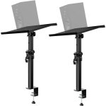 Subzonal - support universel pour bureau, 2 support enceinte réglable en hauteur / basculable, pieds ... Subzonal - support universel pour bureau, 2 support enceinte réglable en hauteur / basculable, pieds ...