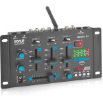 Subzonal - table de mixage dj bluetooth - sans fil 3 canaux ¿ contrôleur audio avec usb, entrées rca ... Subzonal - table de mixage dj bluetooth - sans fil 3 canaux ¿ contrôleur audio avec usb, entrées rca ...