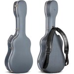 Subzonal - valise pour guitare acoustique - en abs - etanche - rembourrage de 1, 5 cm d'épaisseur - convient ... Subzonal - valise pour guitare acoustique - en abs - etanche - rembourrage de 1, 5 cm d'épaisseur - convient ...