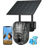 Subzonal - xega 4g camera de chasse solaire avec carte sim, 2k 3mp ip caméra extérieure sans fil à batterie, ... Subzonal - xega 4g camera de chasse solaire avec carte sim, 2k 3mp ip caméra extérieure sans fil à batterie, ...