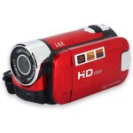 Sugoyi camscope numrique, camra vido dv haute dfinition full hd 1080p 16x, rotation de 270 (rouge ...