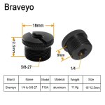 Support adaptateur trpied pour support de microphone, vis d'accessoires de microphone, crou de conversion, ...