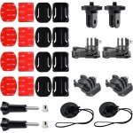 Support adhsif pour casque insta360, 3m compatible avec gopro, insta360 one x3, x2, x, rs, r, go 3 2 ...