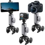 Support pour appareil photo, super pince, support de barre compatible avec gopro hero 13 hero 12 hero ...