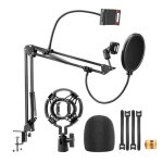 Support de bras microphone, ciseaux suspension r�glable t�l�phone portable, pour boule neige et autres ...