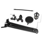 Support de bras de suspension de microphone pour support de clip de micro, clip de montage d'tabli, ...