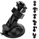 Support pour camra embarque - ventouse pour angle de 360 degrs - adaptateur 6 types pour camra embarque ...