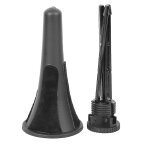 Support de clarinette portable plié trépied noir accessoires durables pour instruments de musique Support de clarinette portable plié trépied noir accessoires durables pour instruments de musique