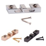 Support de cordes a roulettes en alliage de zinc, guide d'arbre, instruments a cordes pour 3 cordes, ...
