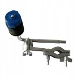 Support de cymbale moyen, support de pied de batterie, pince de cymbale bleu Support de cymbale moyen, support de pied de batterie, pince de cymbale bleu