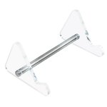 Support daffichage de clavier, support de clavier acrylique transparent a 1 niveau, support daffichage ...