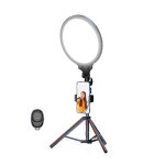 Support de diffusion en direct pour t�l�phone portable plein �cran 12, 6 pouces / 32 cm, sans ombre, ...