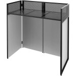 Support dj pliable - ibiza ds30 - avec étagère pour poser les appareils - avec 2 supports d'enceintes ... Support dj pliable - ibiza ds30 - avec étagère pour poser les appareils - avec 2 supports d'enceintes ...
