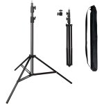 Support d'eclairage de photographie en alliage d'aluminium robuste, support de trpied robuste, support ...
